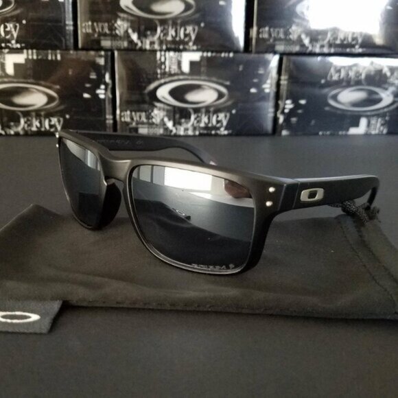 OO9102 Oakley Holbrook Chrome Iridium Prizm Polarized Sunglasses - Picture 3 of 8